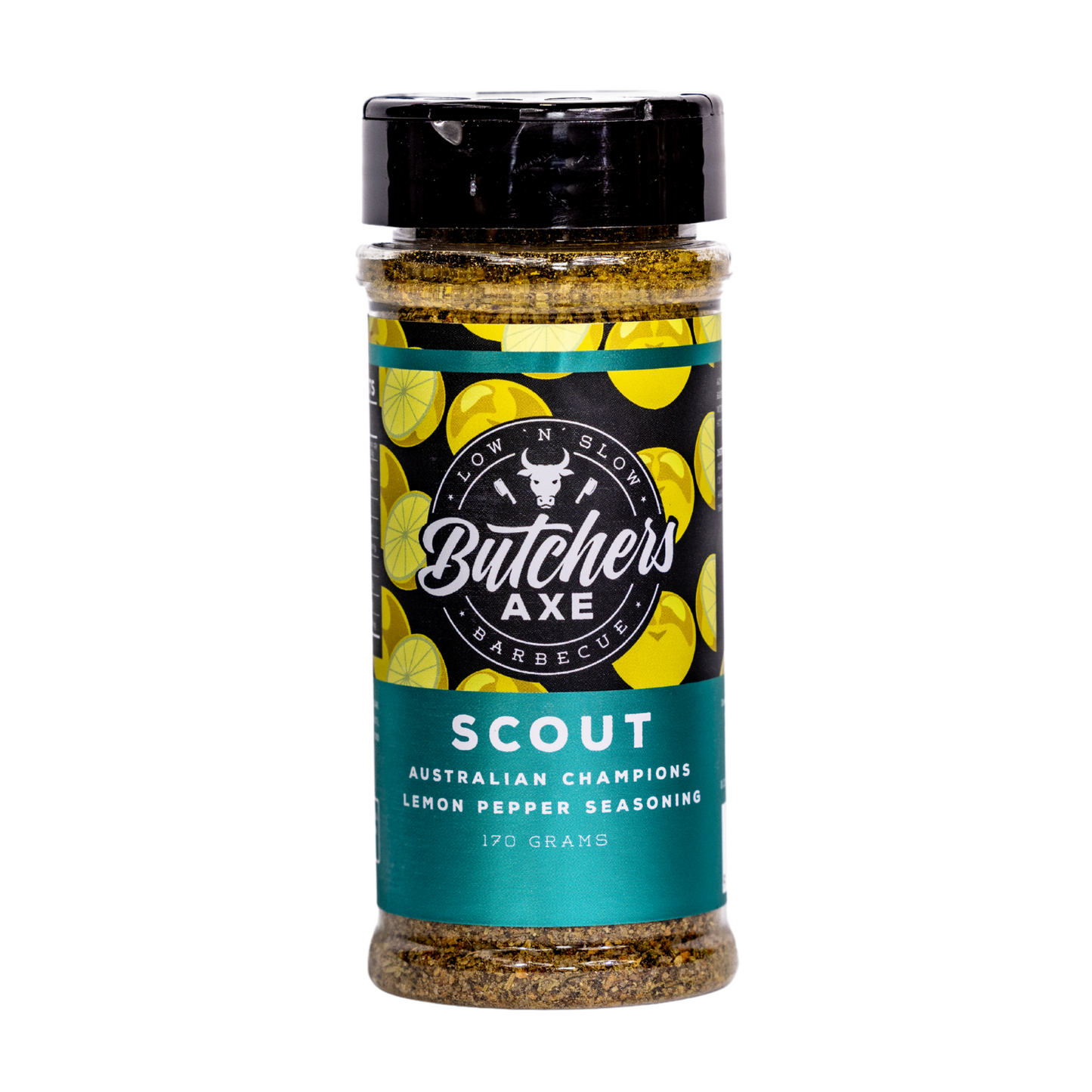 Butchers Axe BBQ “Scout” Lemon Pepper Seasoning
