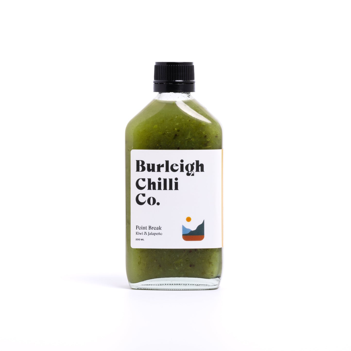 Point Break Kiwi Jalapeños hot sauce 200ml by Burleigh Chilli Co