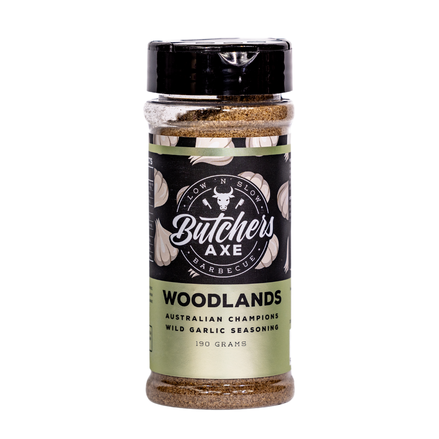 Butchers Axe BBQ “Woodlands” Garlic Seasoning