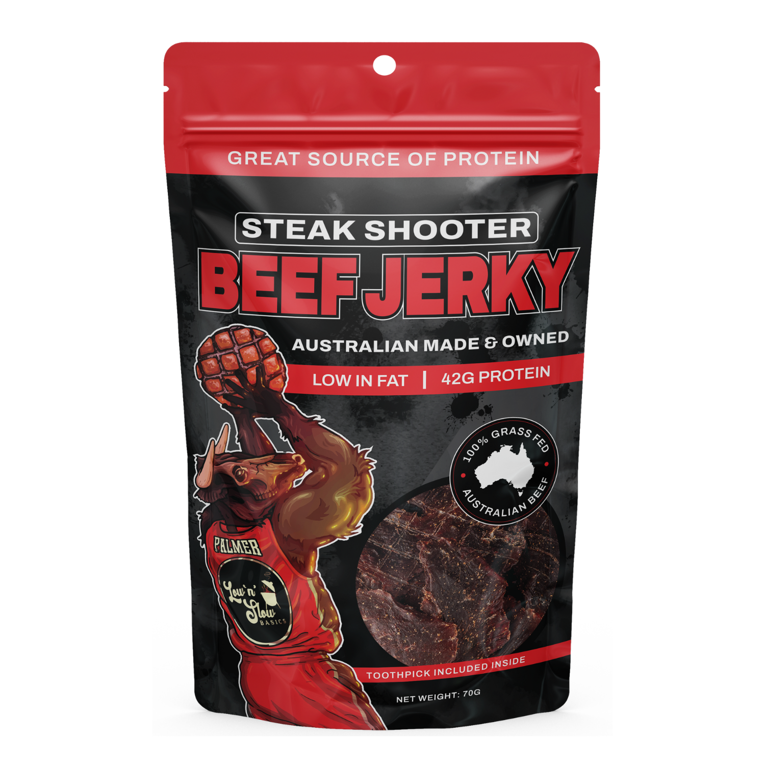 Low and Slow Basics “Steak Shooter”