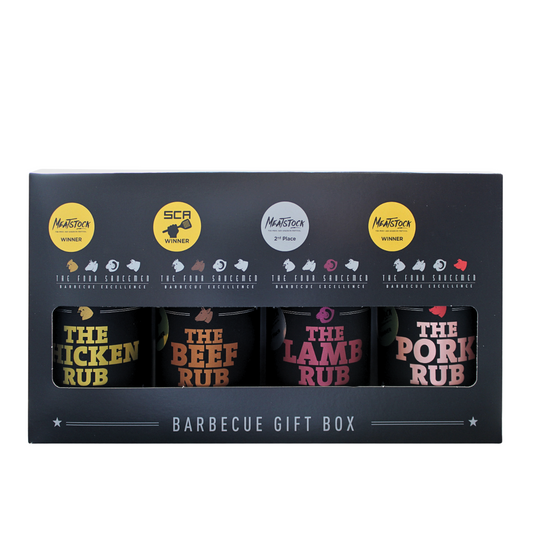The Four Saucemen "BBQ Gift Box Original Set"