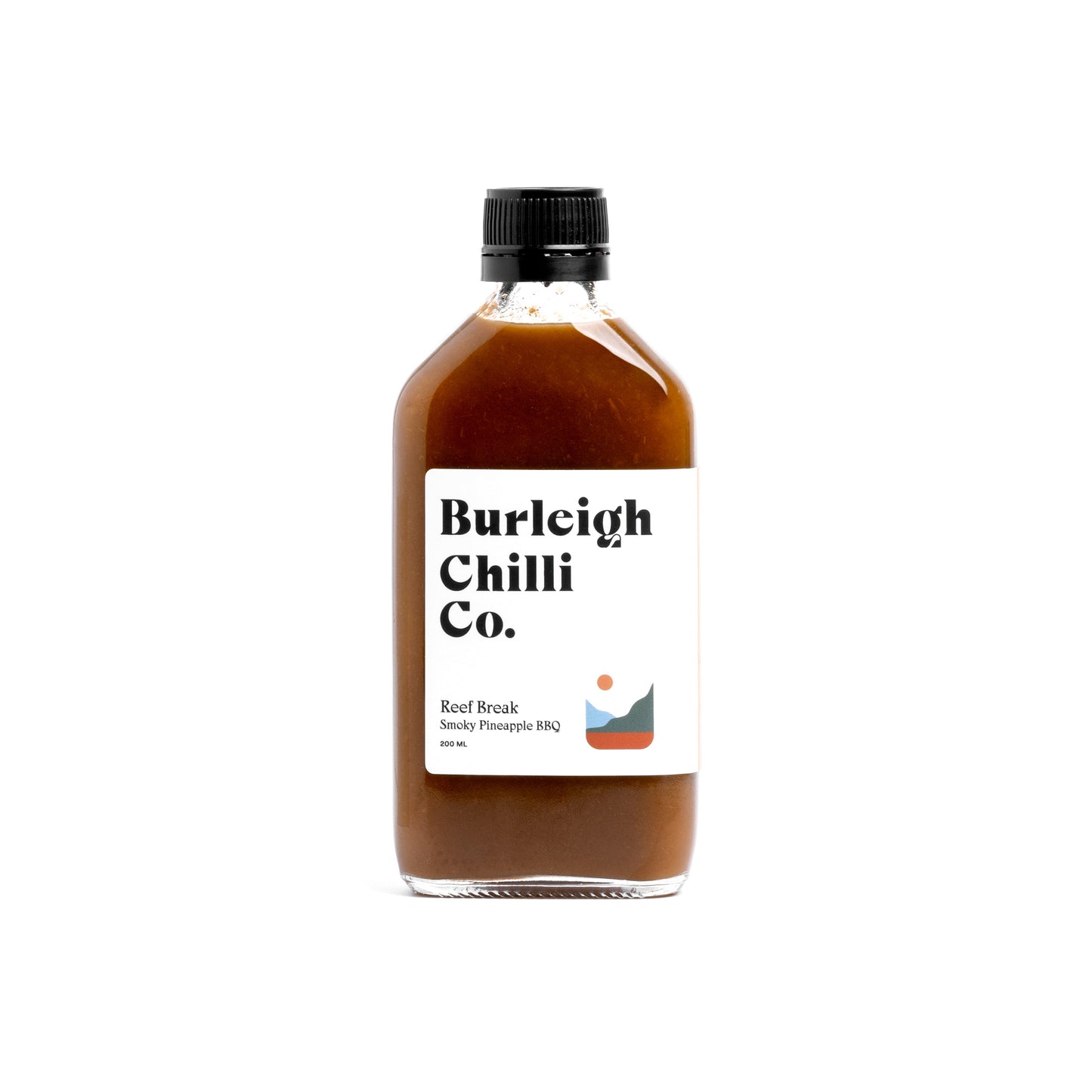 Reef Break Smoky Pineapple Habanero BBQ sauce 200ml by Burleigh Chilli Co